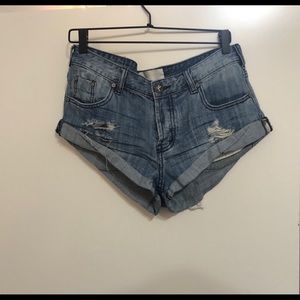 One Teaspoon Bandit Denim Shorts
